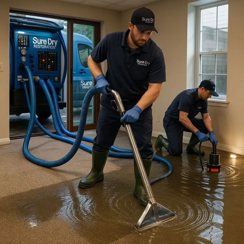 Water Extraction and Removal process in Newland, NC